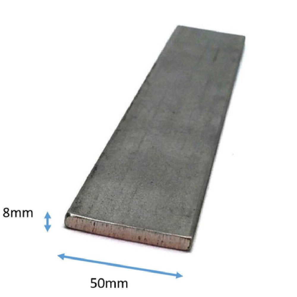 MS Flat 50 x 50 x 8mm
